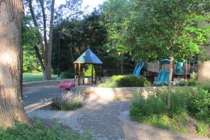 ...and the playground behind.